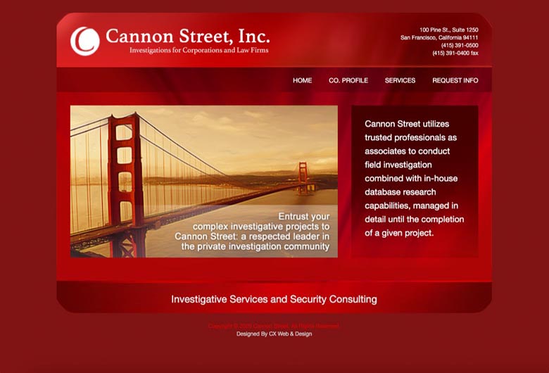Cannon Street Banner
